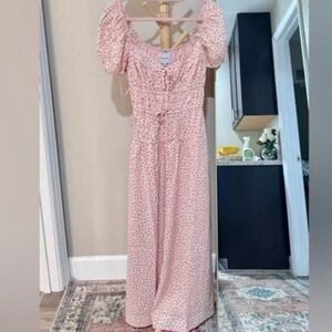 Reformation Rhett Dress In Floral, brand new, never worn, no flaws.